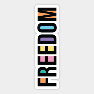 FREEDOM Sticker